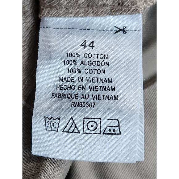 UnionBay Shorts Men's Sz 44" cream Vintage Cargo W/ Belt Khaki Survivor Outdoor - Picture 6 of 7